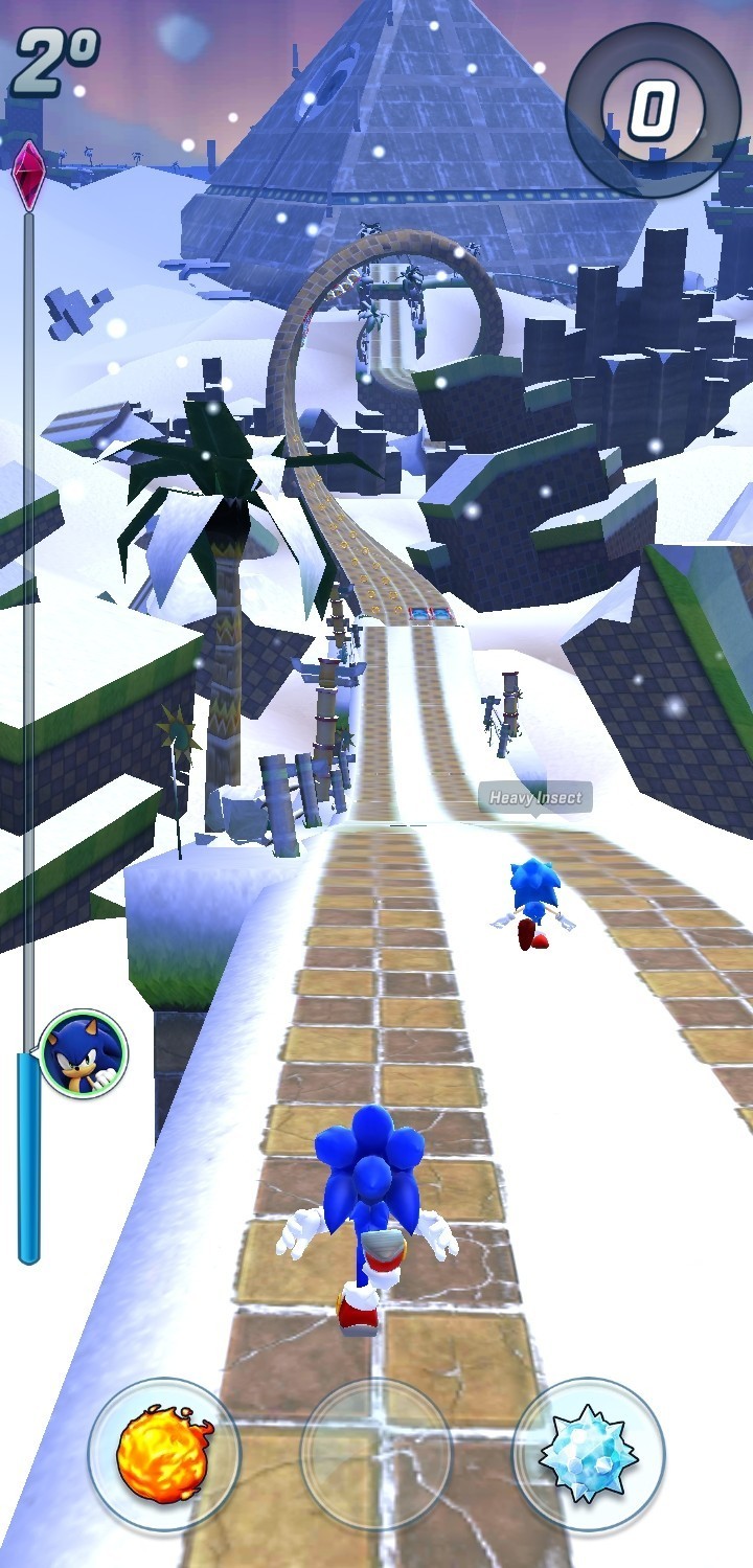 captura de tela de sonic forces (mobile)